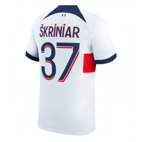 Paris Saint-Germain Milan Skriniar #37 Borta Kläder 2023-24 Kortärmad